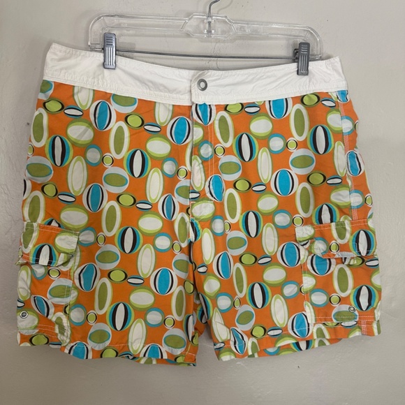 Faconnable Swim Trunks Large Gently worn 100% nylon 36" waist 6.5" inseam - Picture 2 of 4